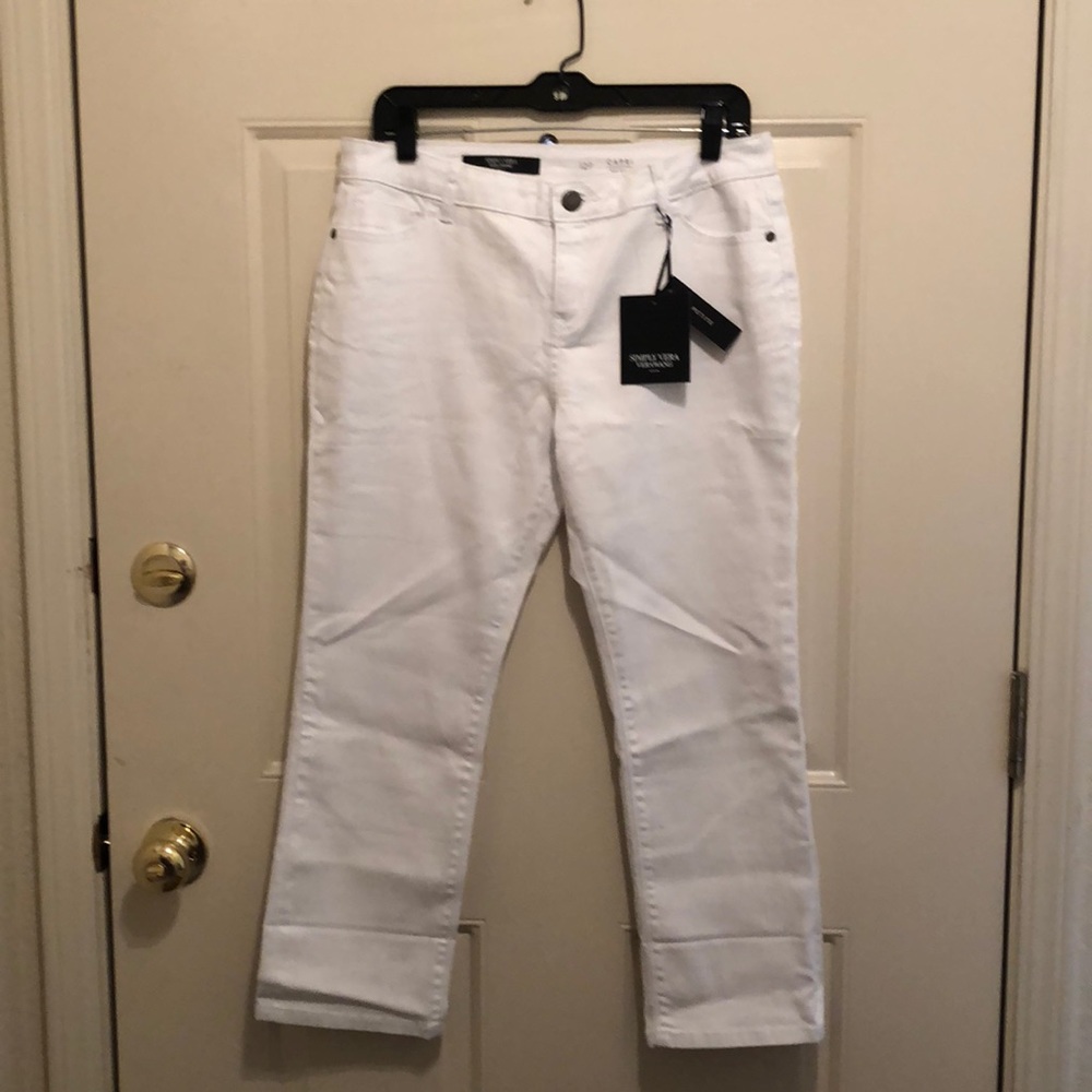 Vera Wang Capri Denim